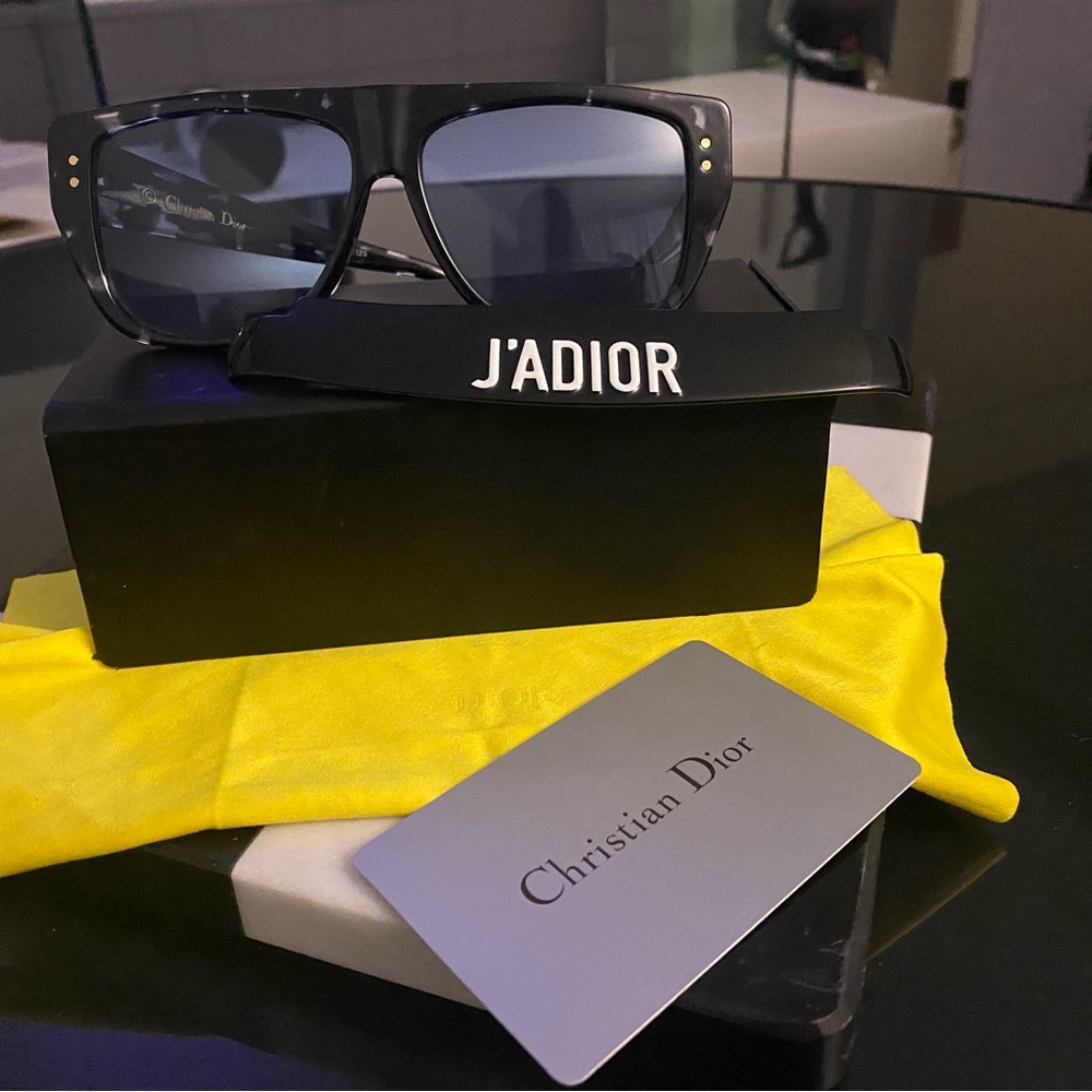 Authentic Dior DIORCLUB2 j’adior visor Sunglasses w/ case